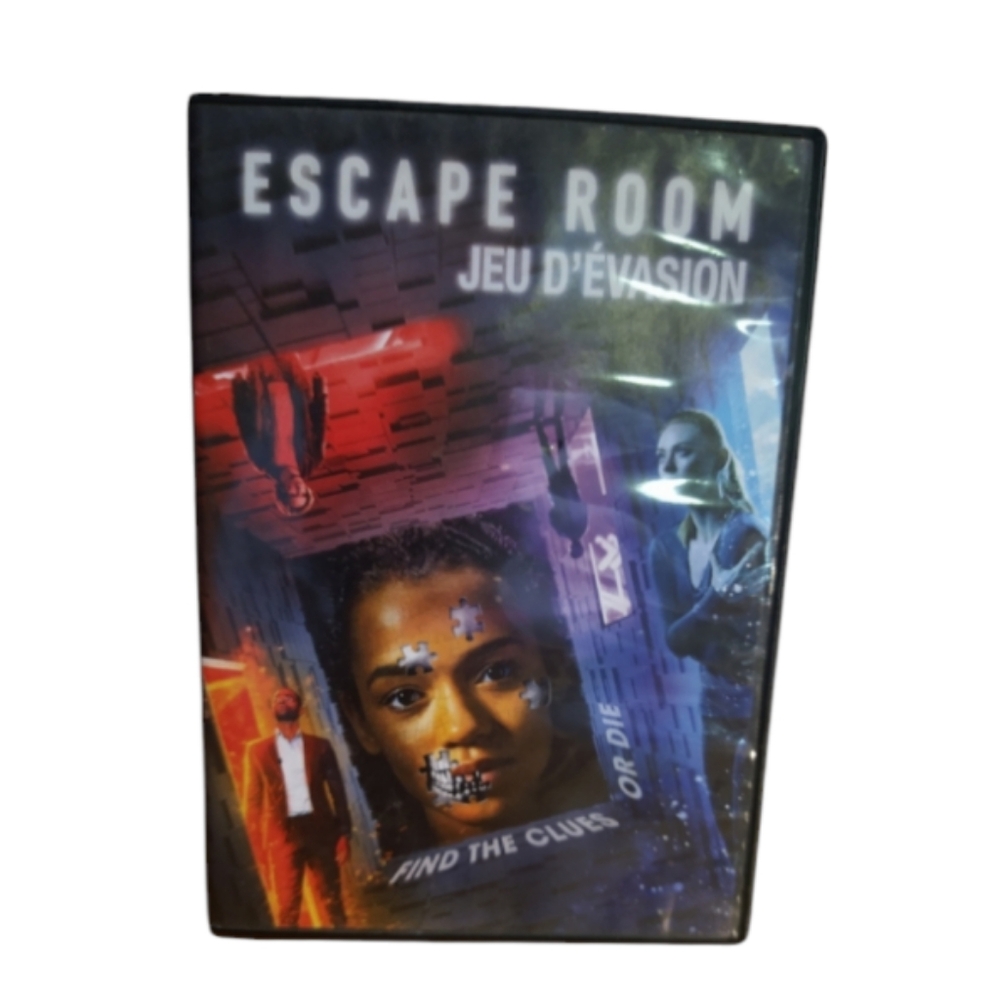 Escape room DVD movie thriller horror